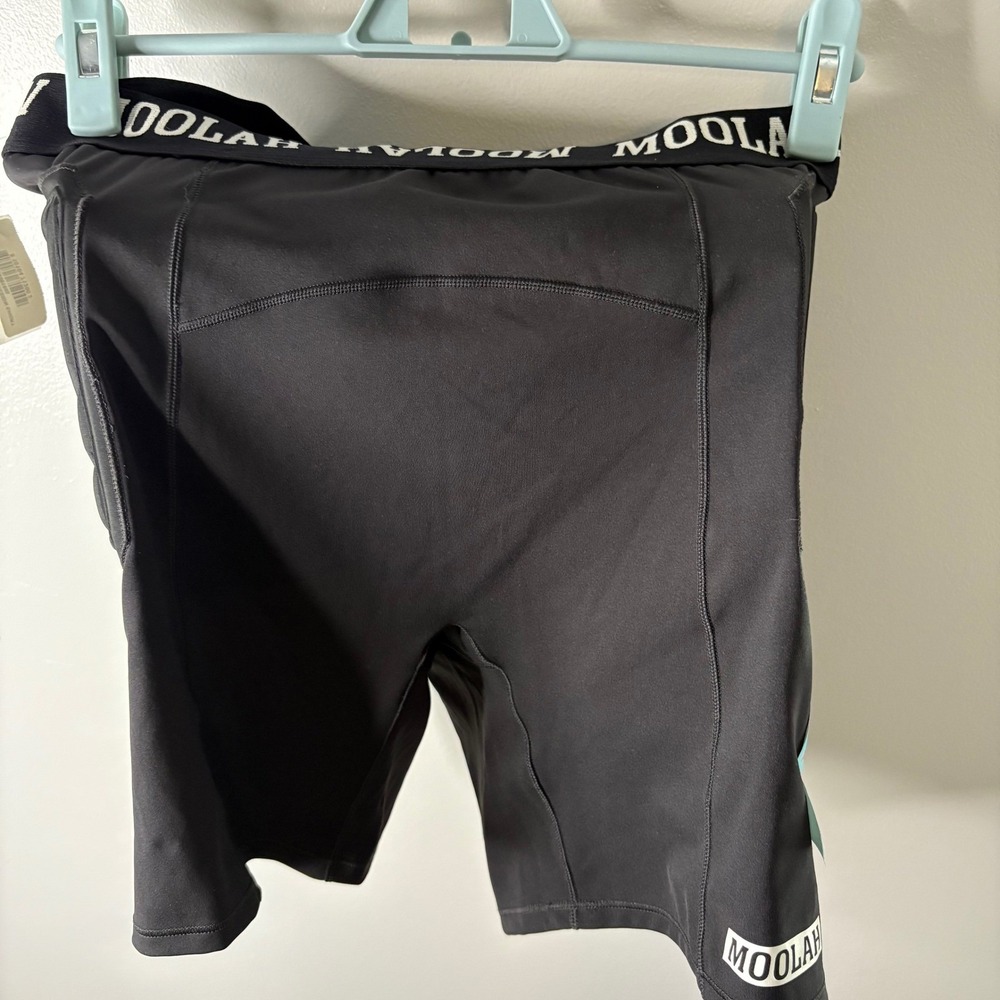 MOOLAH‎ Women's Small Basketball Compression Shorts Padded Protective Black NWT